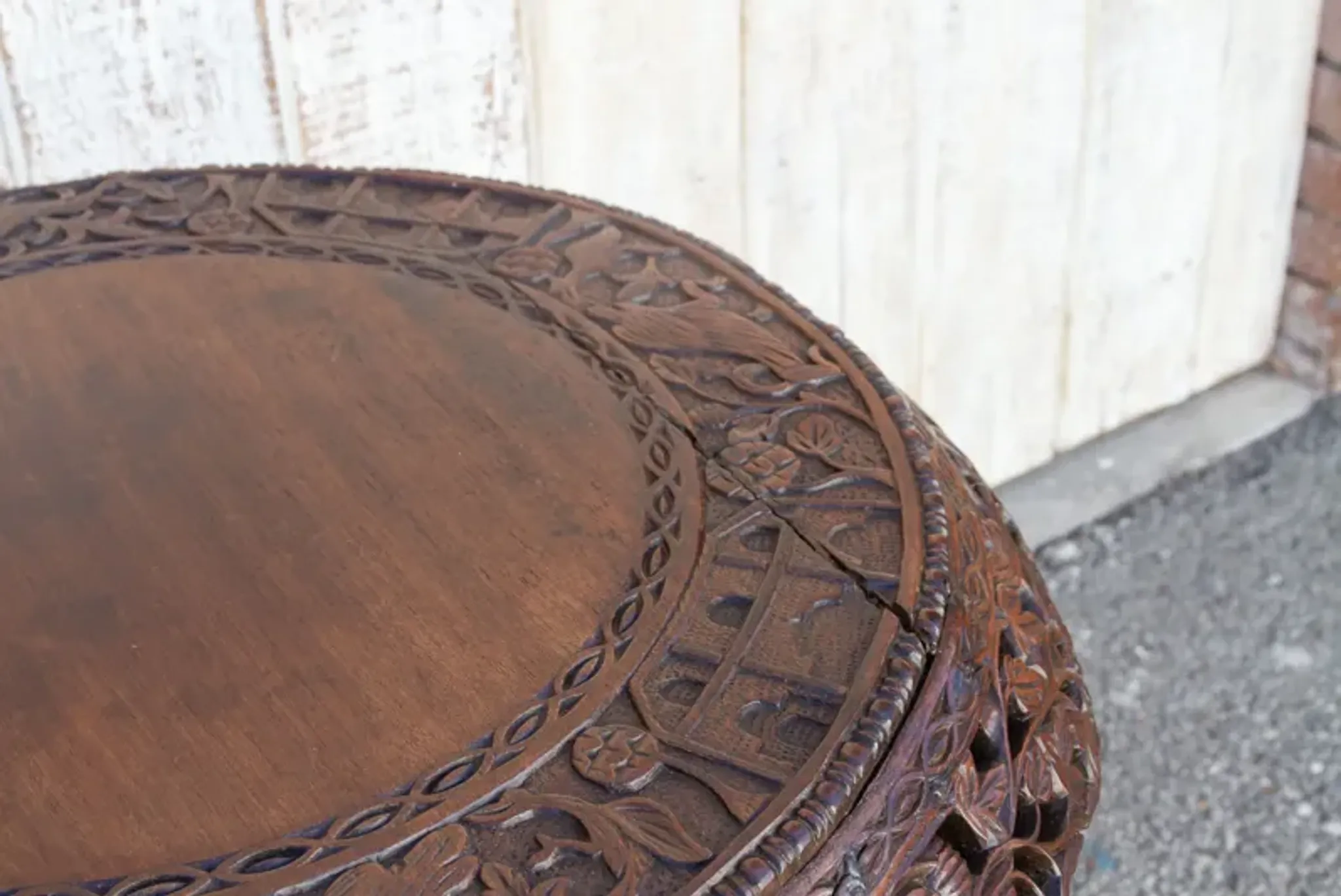 Anglo Indian Rosewood Center Table De Cor Brown One Kings Lane ...