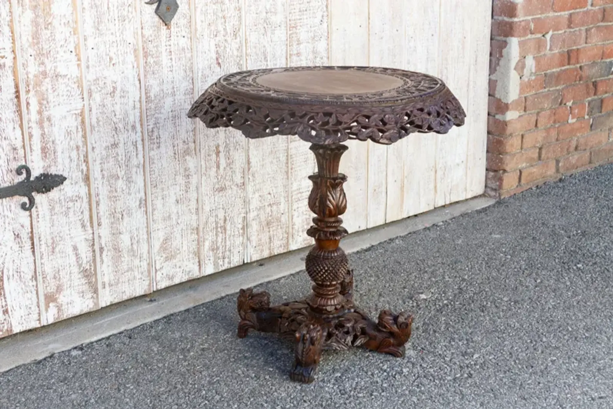 Anglo Indian Rosewood Center Table De Cor Brown One Kings Lane ...