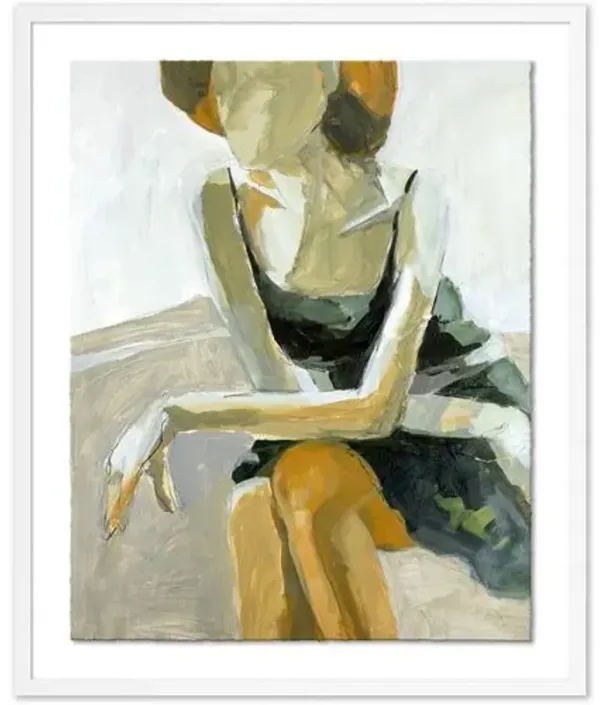 Jane Feil - Daniella Drawing - White