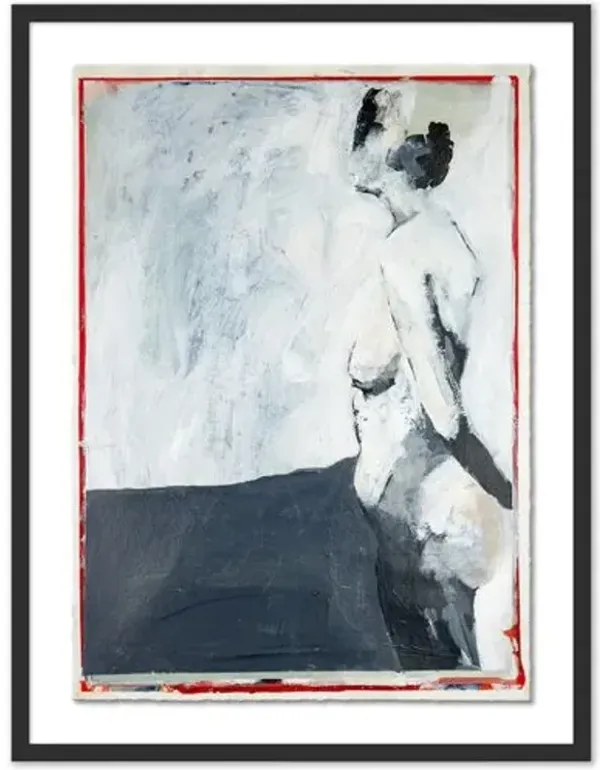 Jane Feil - Louise Drawing - Black