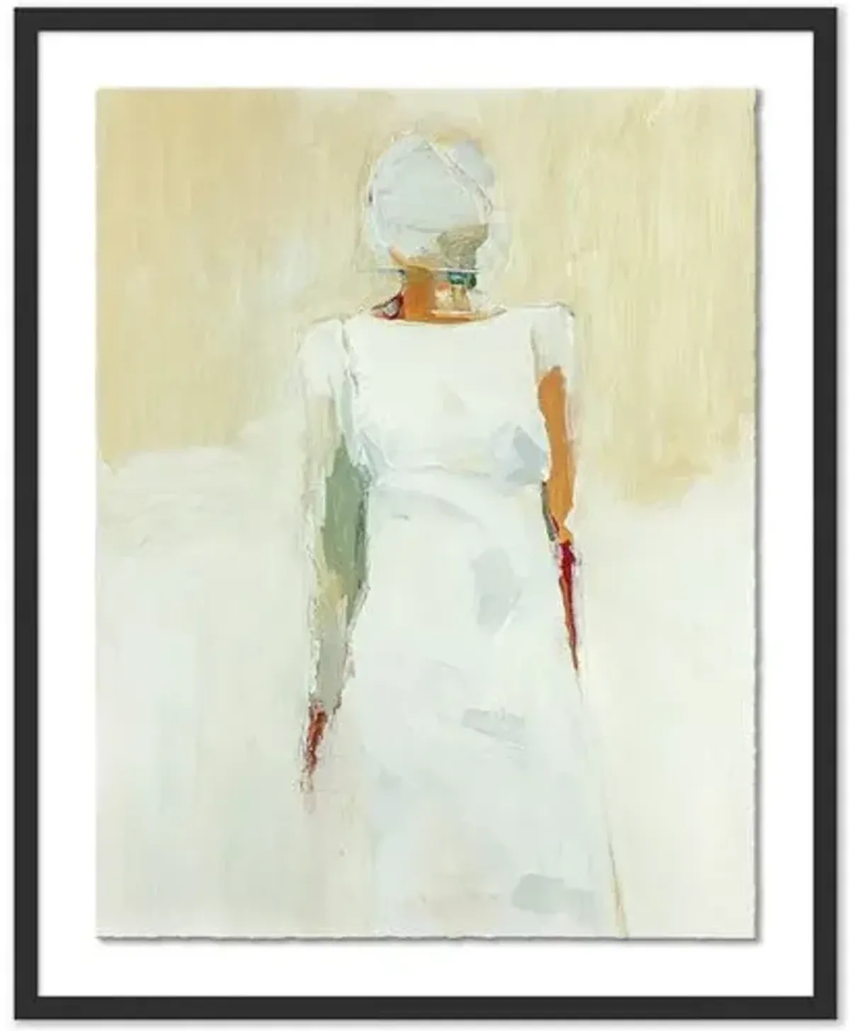 Jane Feil - Julia Drawing - Black