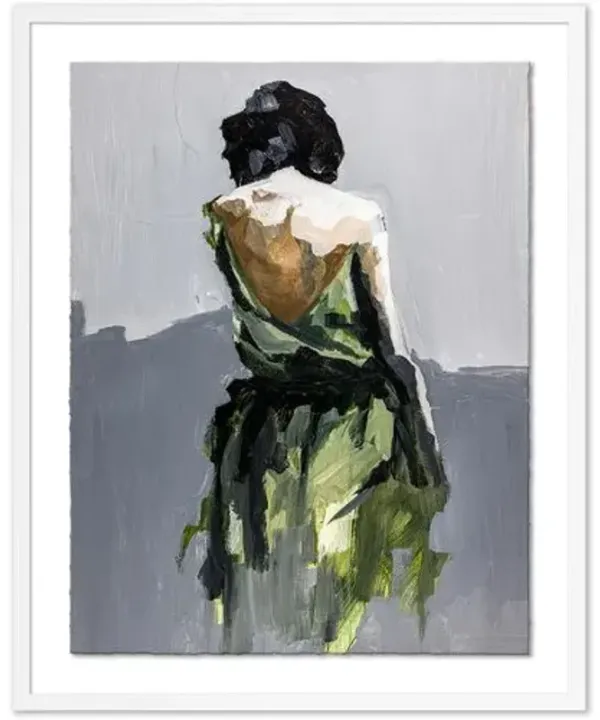 Jane Feil - Kristina Drawing - White