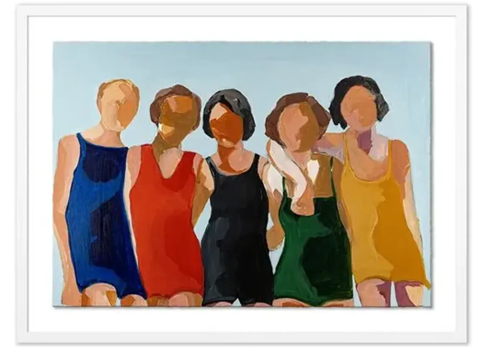 Jane Feil - The Gals - White