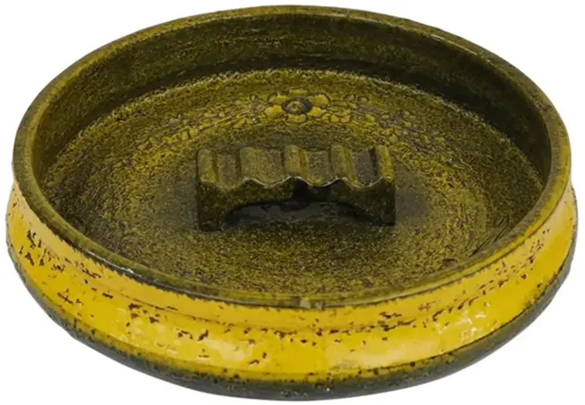 Aldo Londi for Bitossi Ceramic Ashtray - Interesting Things - Yellow