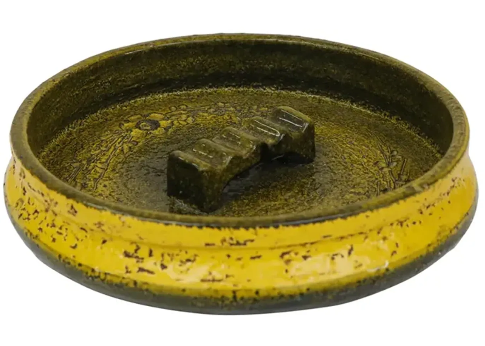 Aldo Londi for Bitossi Ceramic Ashtray - Interesting Things - Yellow