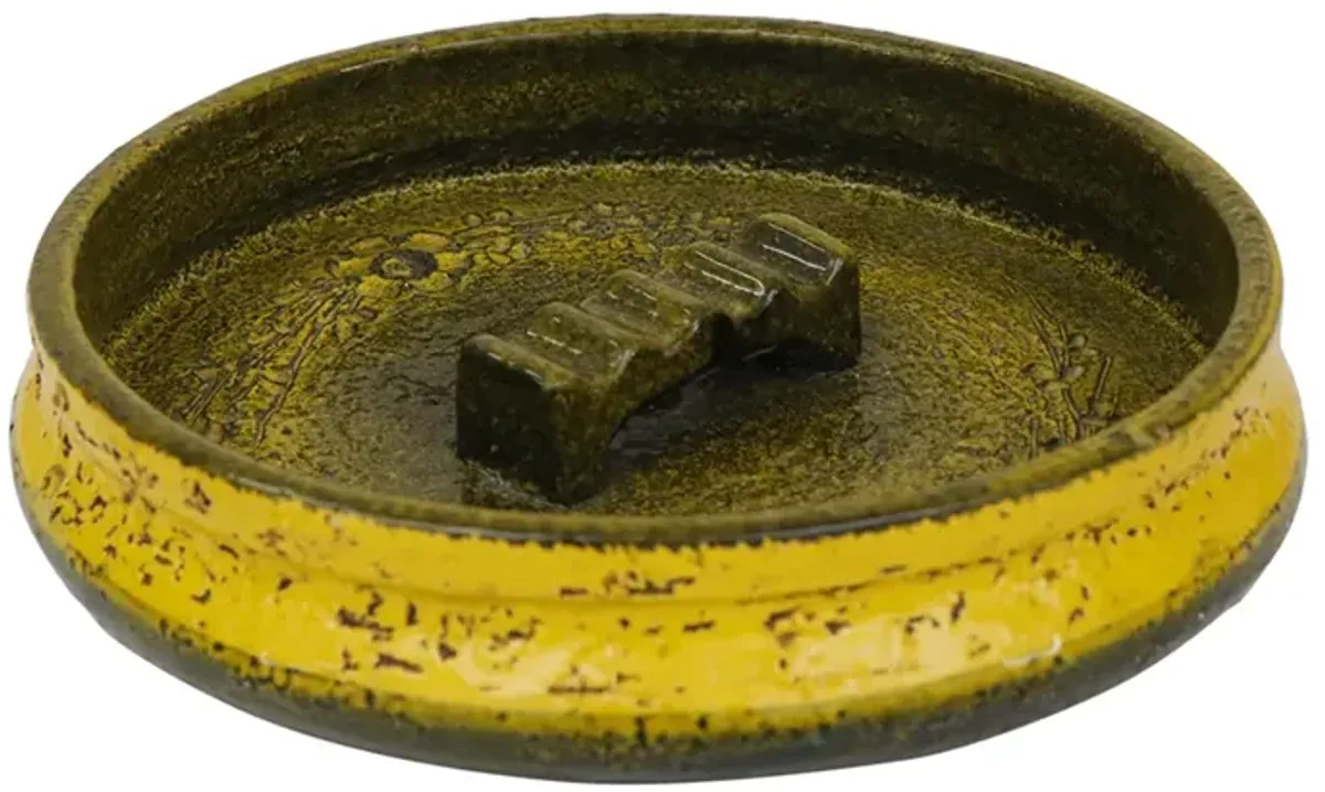 Aldo Londi for Bitossi Ceramic Ashtray - Interesting Things - Yellow