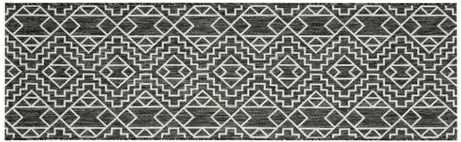 Din Outdoor Rug - Charcoal - Black - Black