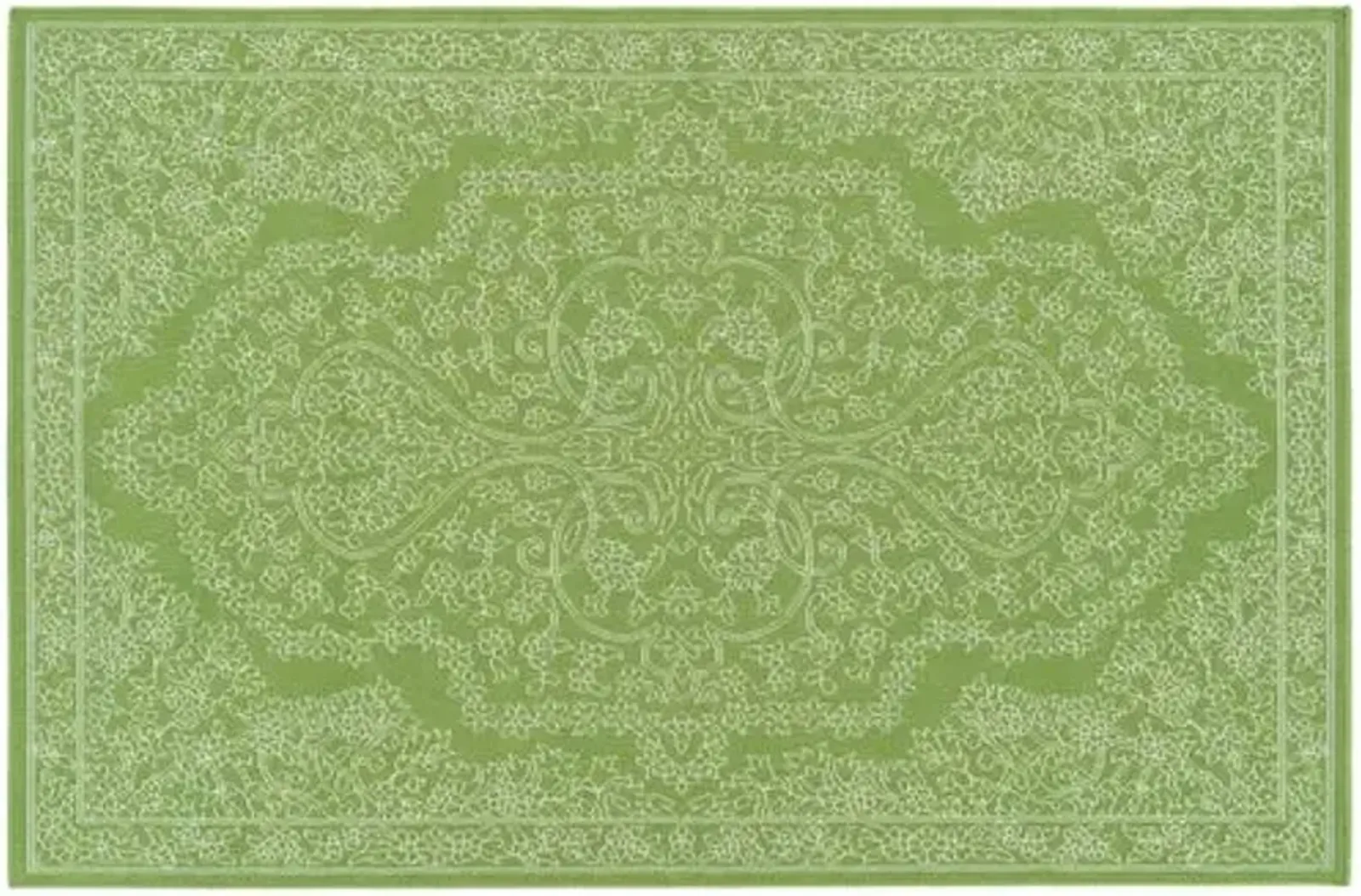 Shaili Outdoor Rug - Lime Green - Green