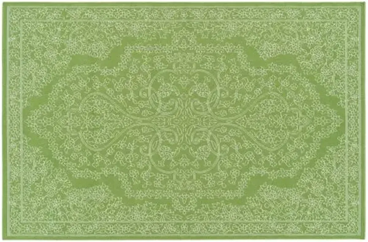 Shaili Outdoor Rug - Lime Green - Green