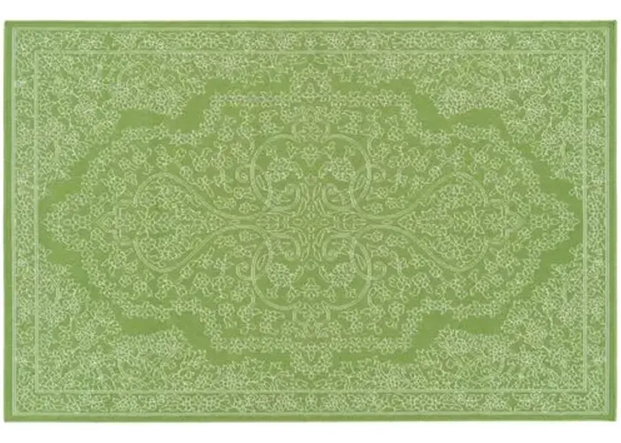 Shaili Outdoor Rug - Lime Green - Green