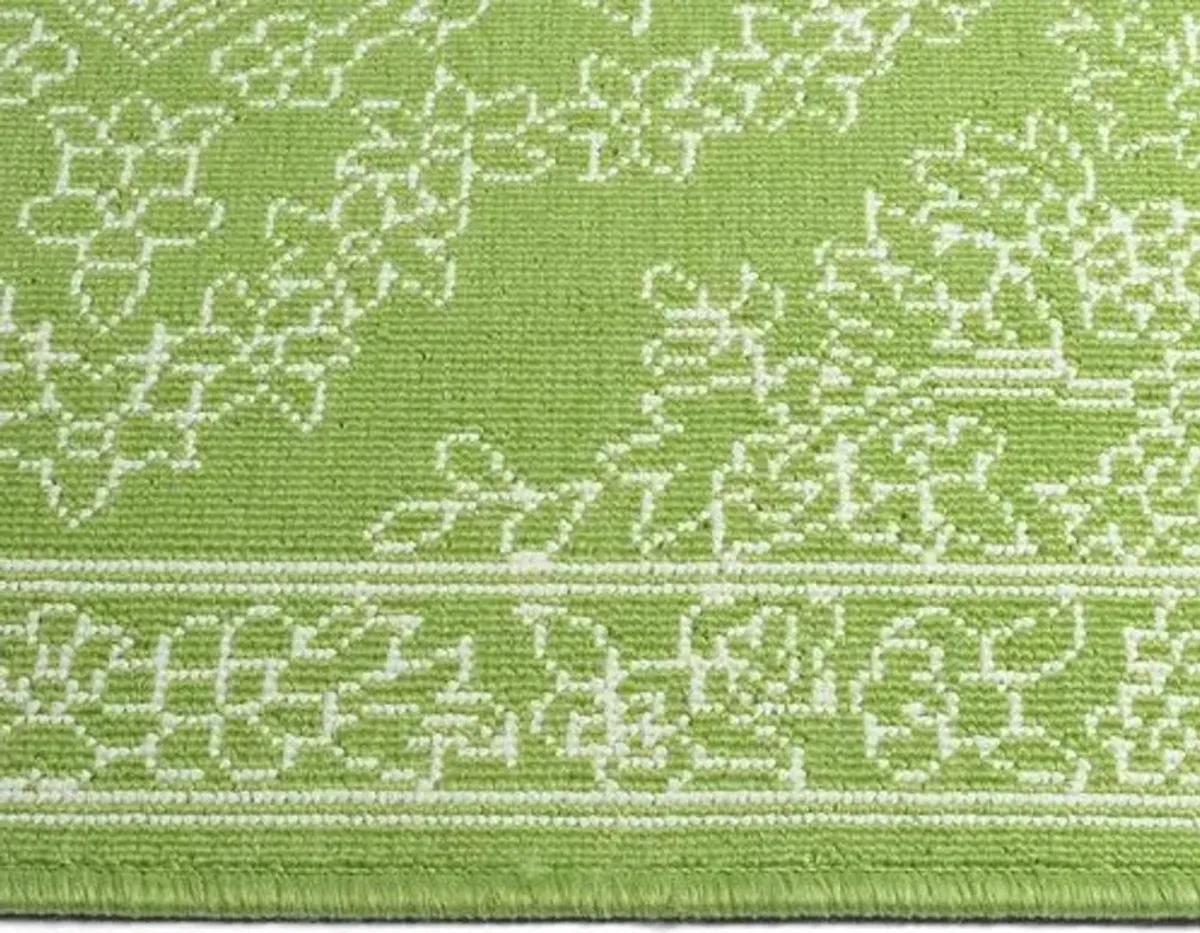 Shaili Outdoor Rug - Lime Green - Green