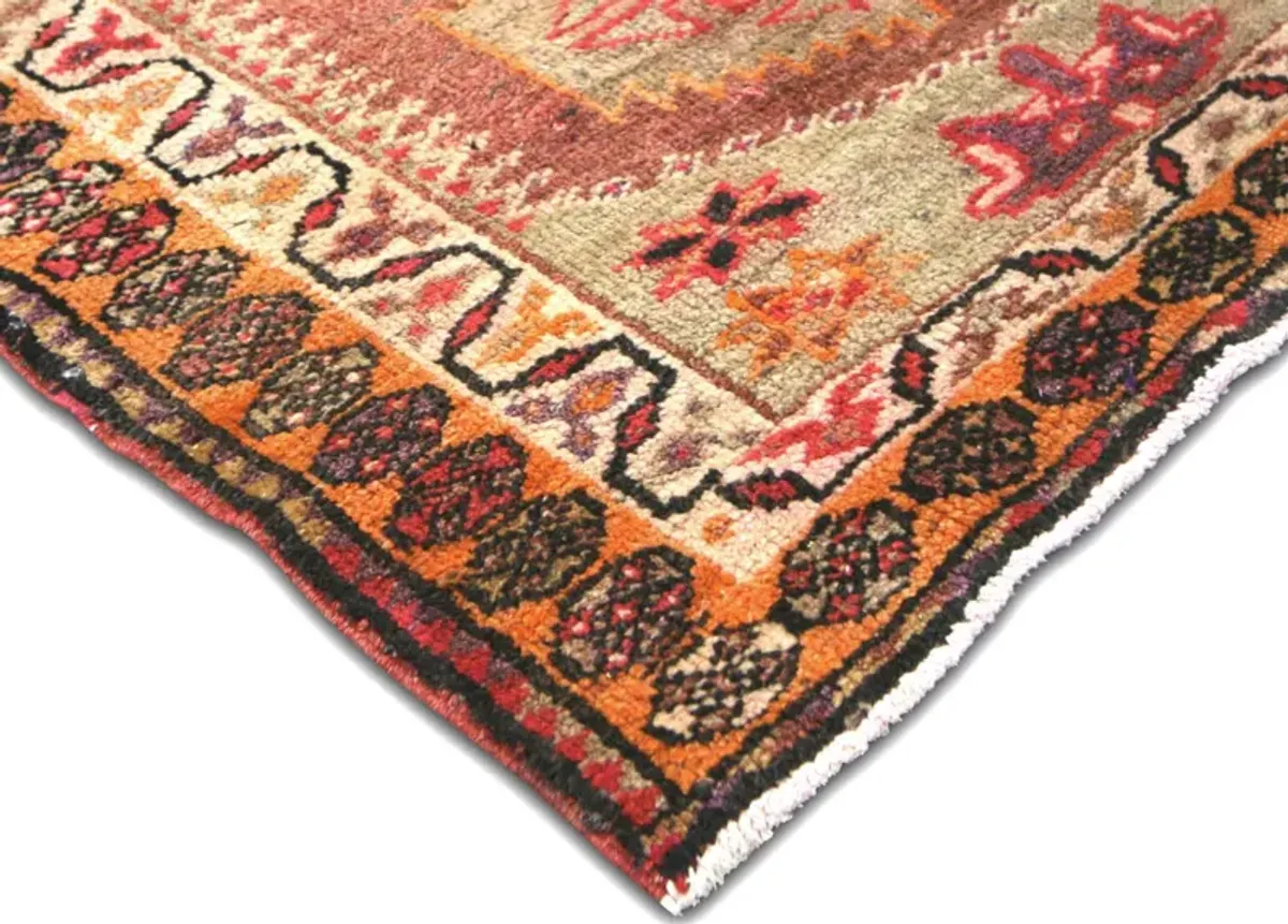 1960s Turkish Runner - 2'11"x11'10" - Nalbandian - Red