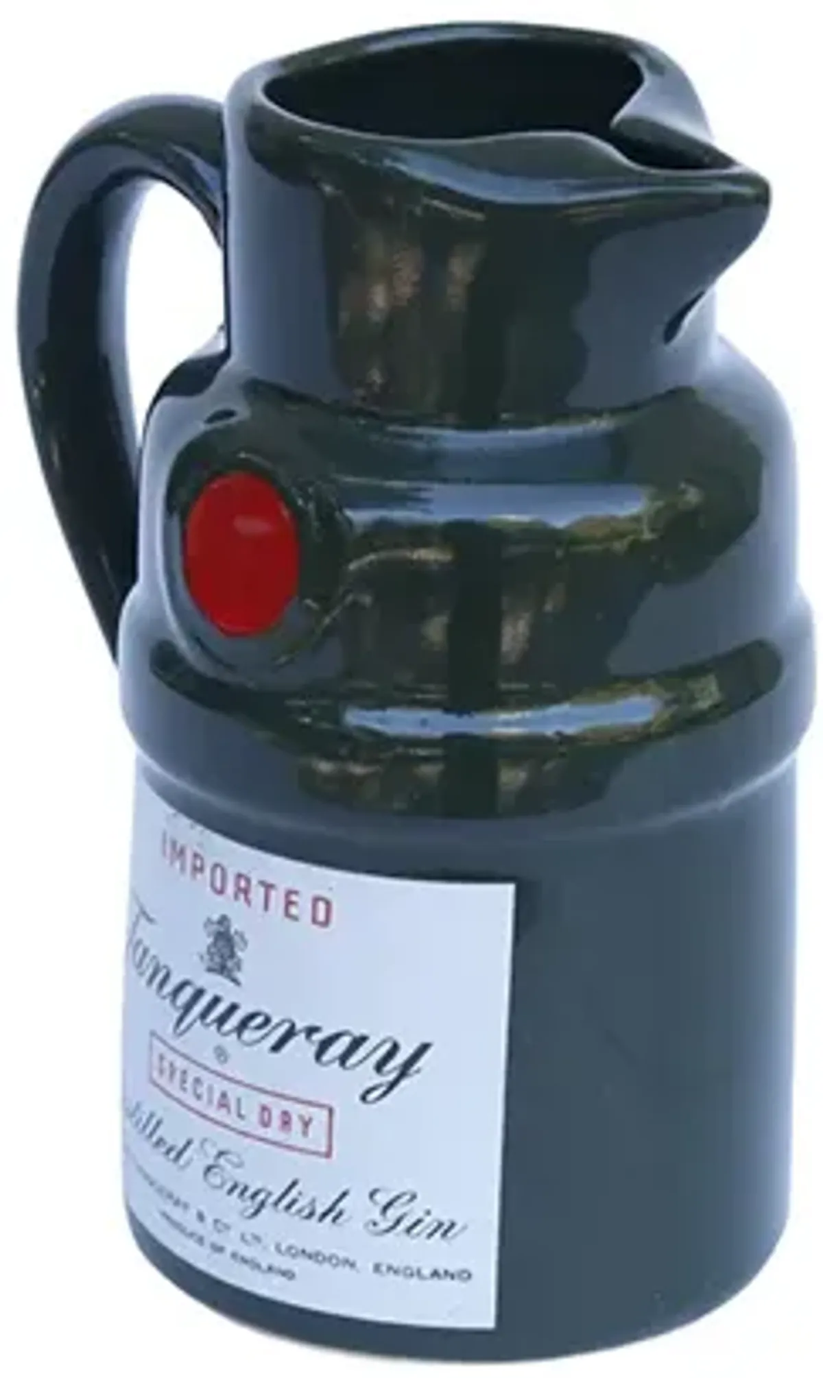 Tanqueray English Gin Pitchers - a Pair - Interesting Things - Green