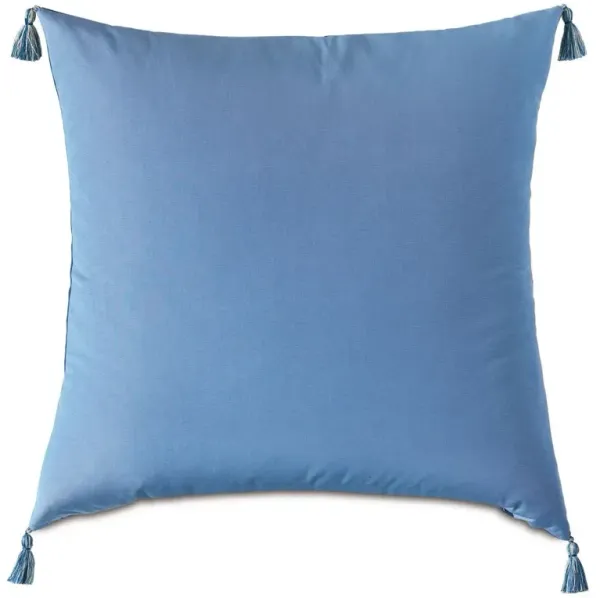 Dane 36x36 Outdoor Floor Pillow, Blue