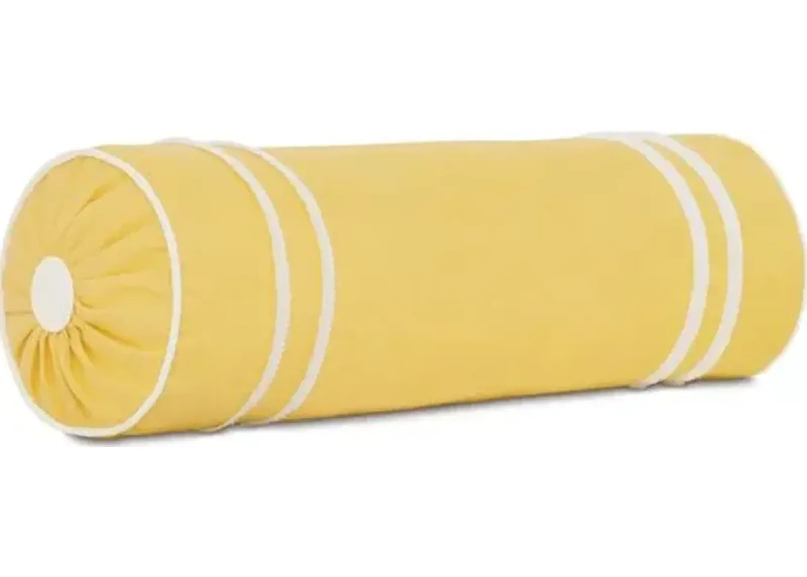 Bree 9x24 Outdoor Bolster Pillow - Yellow