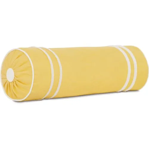 Bree 9x24 Outdoor Bolster Pillow - Yellow