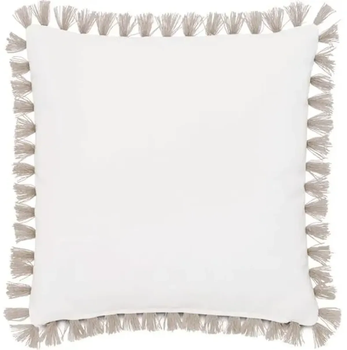 Pinatte 20x20 Outdoor Pillow - Green/White