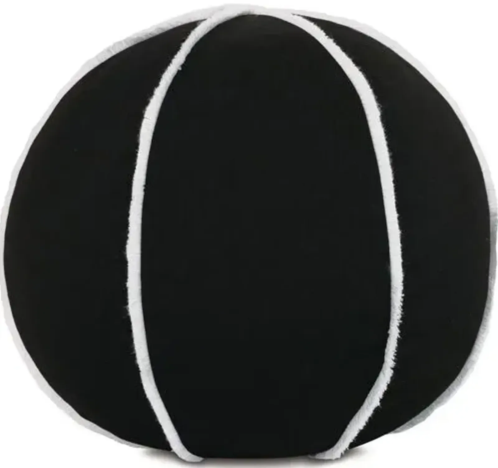 Lilo 12" Outdoor Ball Pillow - Black/White