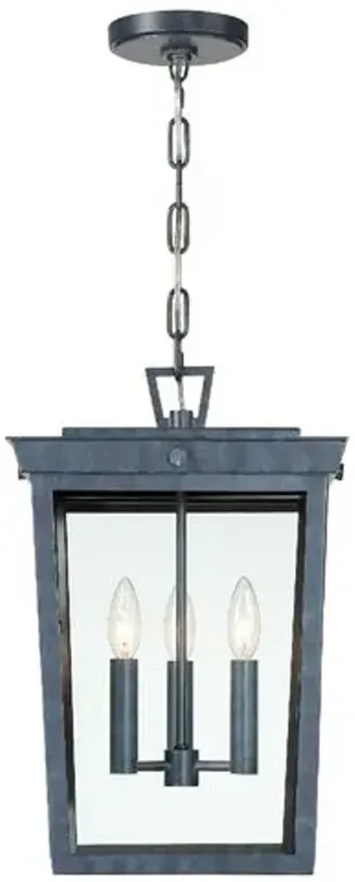 Belmont Outdoor 3-Light Pendant - Graphite - Crystorama