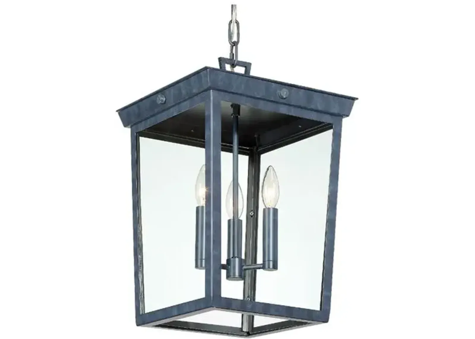 Belmont Outdoor 3-Light Pendant - Graphite - Crystorama