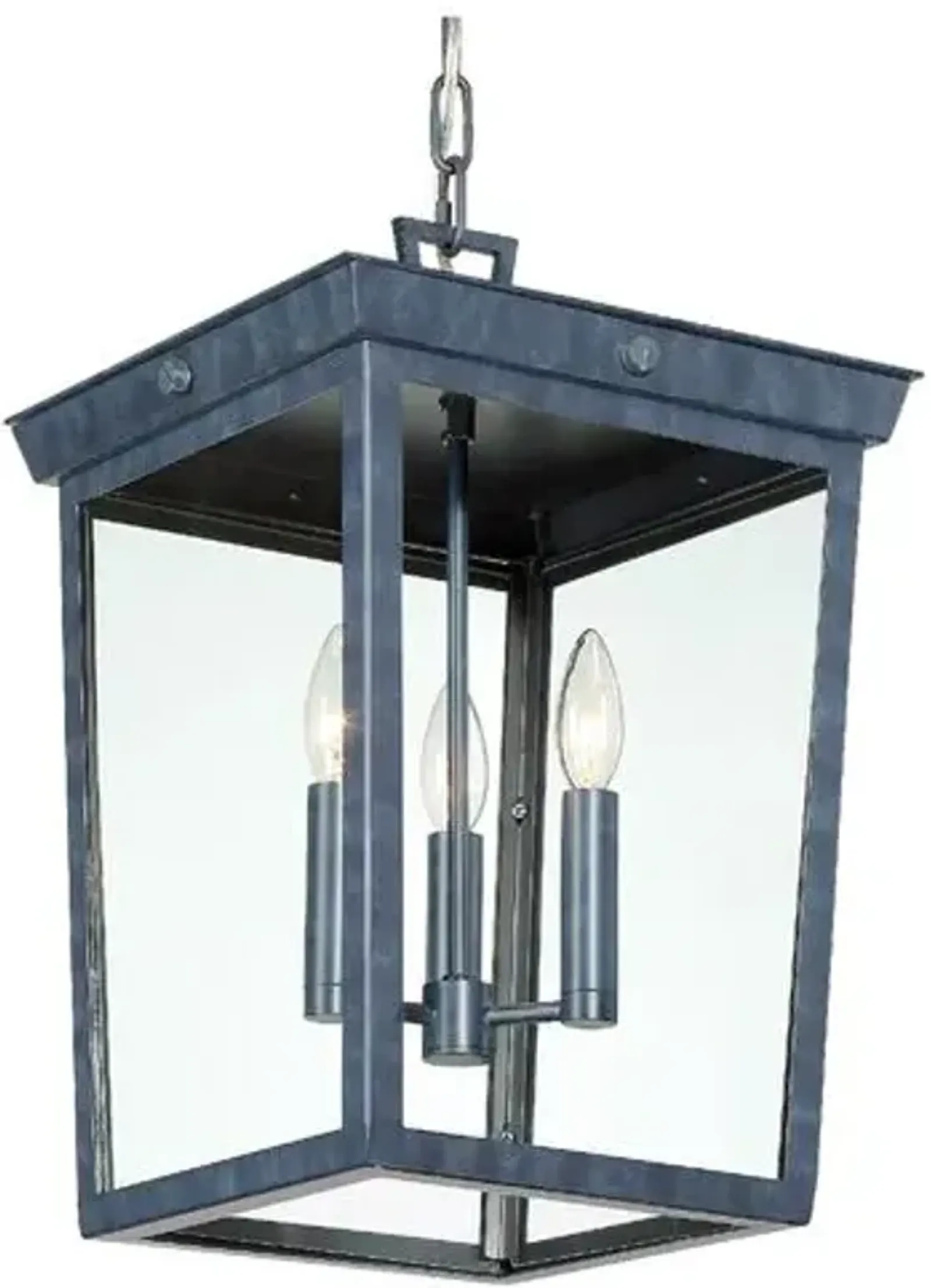 Belmont Outdoor 3-Light Pendant - Graphite - Crystorama