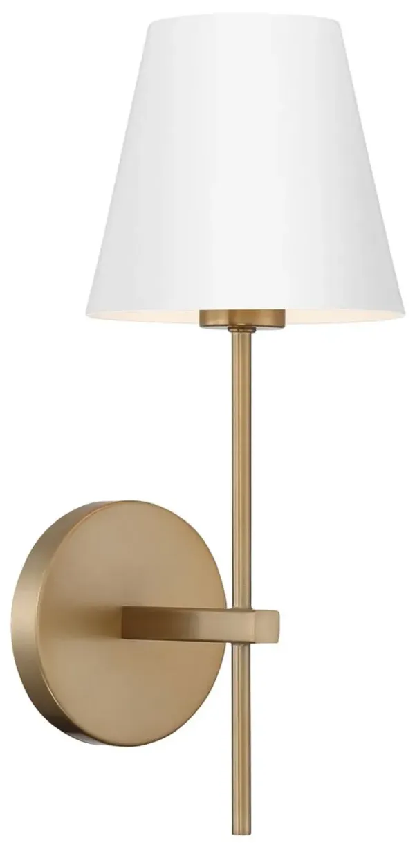 Xavier 1-Light Wall Mount - Vibrant Gold - Crystorama