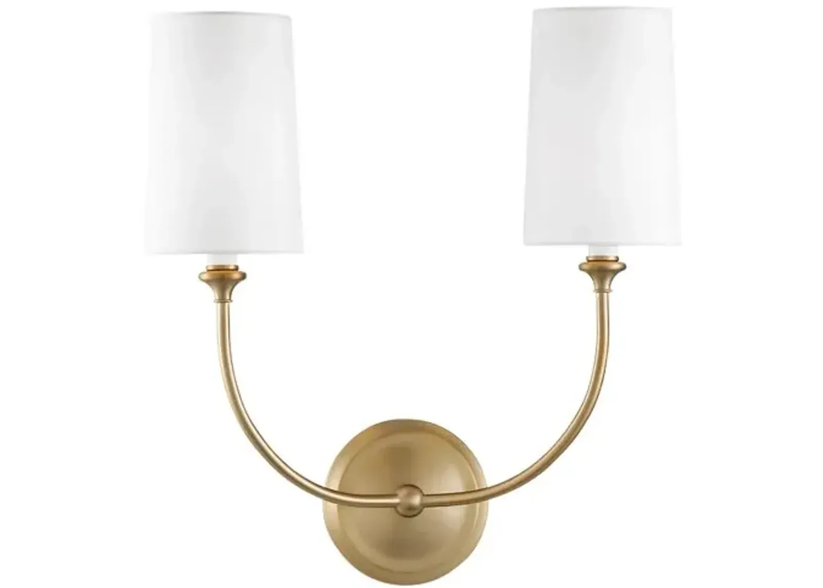 Sylvan 2-Light Sconce - Vibrant Gold - Crystorama