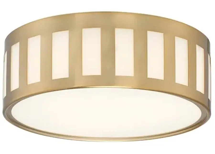 Kendal 3-Light Ceiling Mount - Vibrant Gold - Crystorama