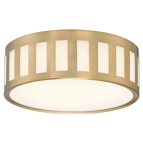 Kendal 3-Light Ceiling Mount - Vibrant Gold - Crystorama