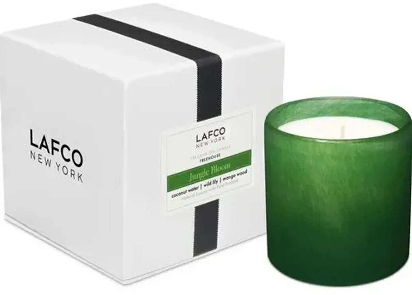 Jungle Bloom Candle - LAFCO New York - Green