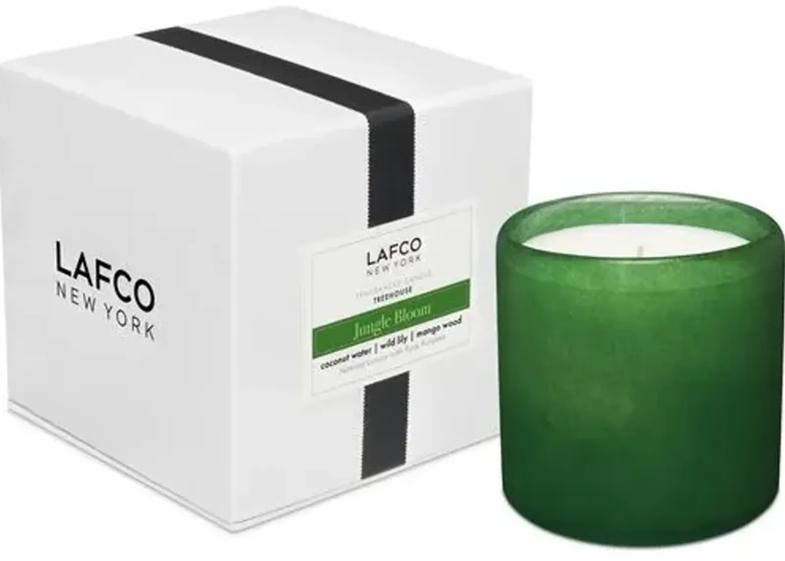 Jungle Bloom Candle - LAFCO New York - Green