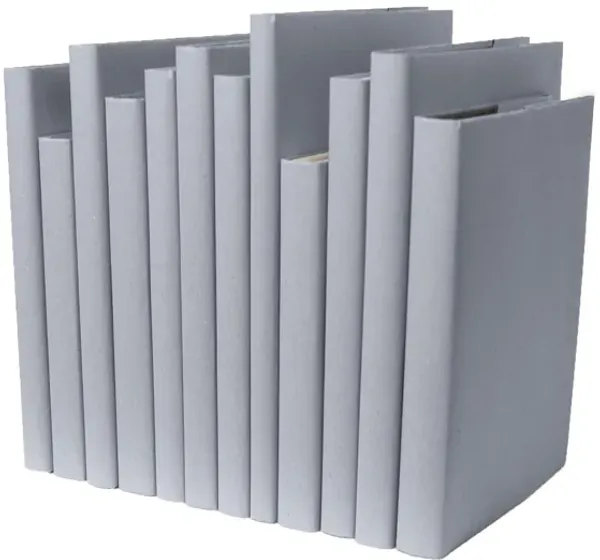 Decorative Oversized Paper Wrapped Books By The Foot, Marble