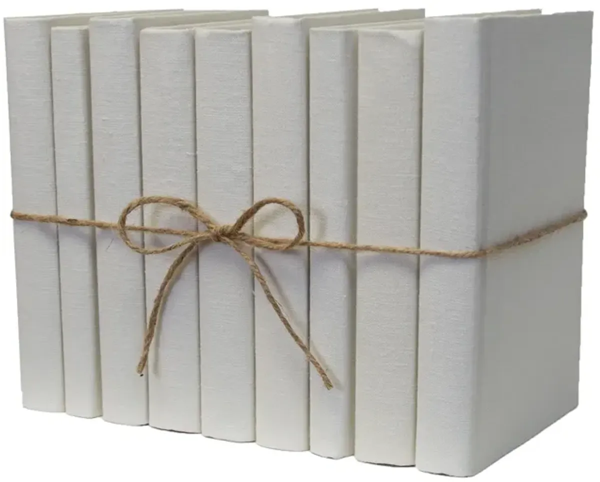 1-Foot Modern Linen Book Bundle, Sand