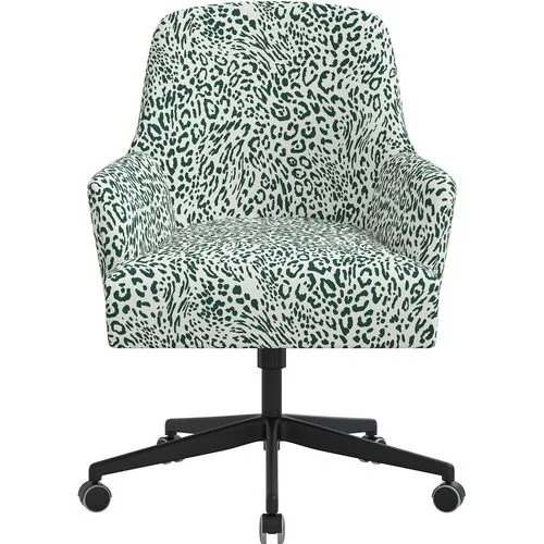 Darcy Pounce Desk Chair - Green