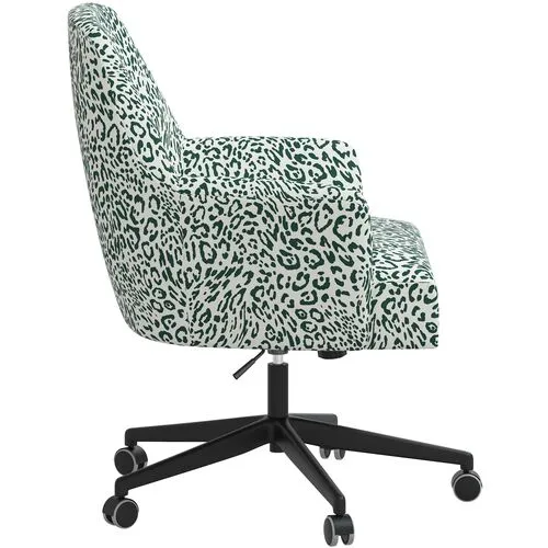 Darcy Pounce Desk Chair - Green