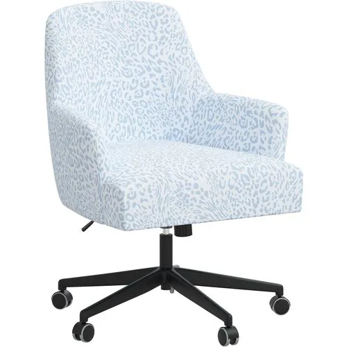 Darcy Pounce Desk Chair - Blue