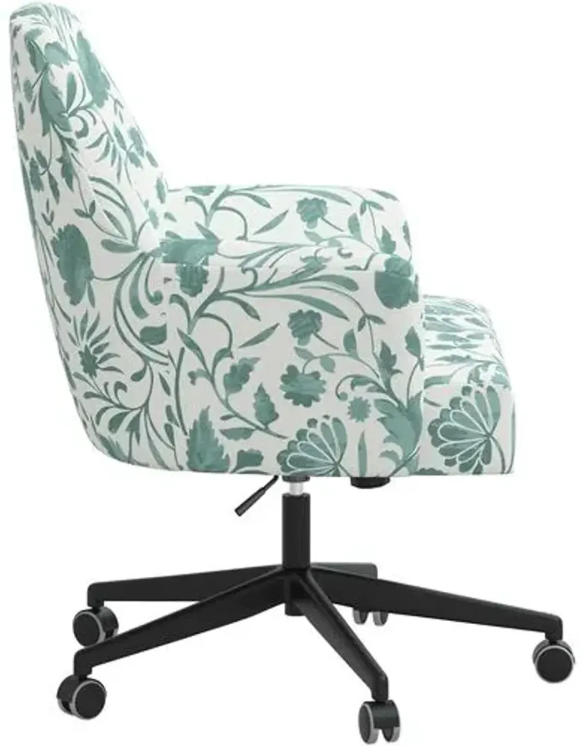 Darcy Desk Chair - Vine Floral - Green