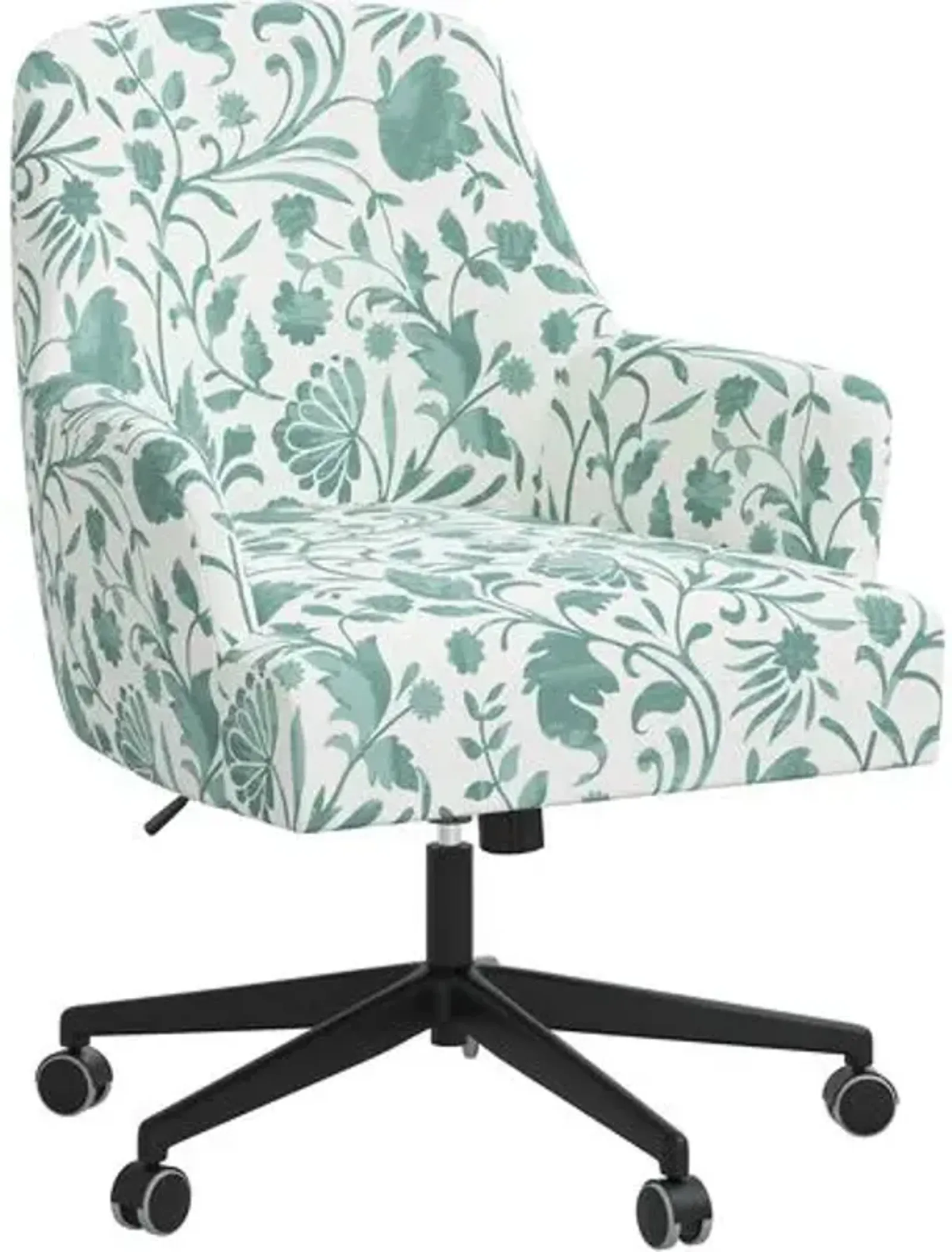 Darcy Desk Chair - Vine Floral - Green