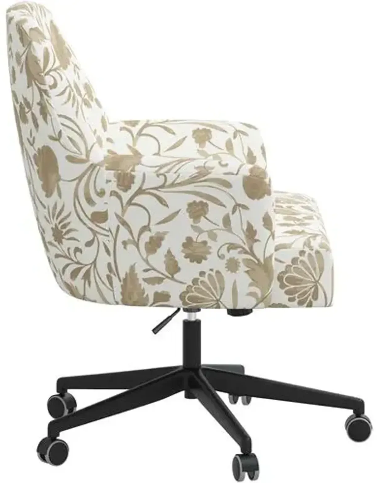 Darcy Desk Chair - Vine Floral - Beige