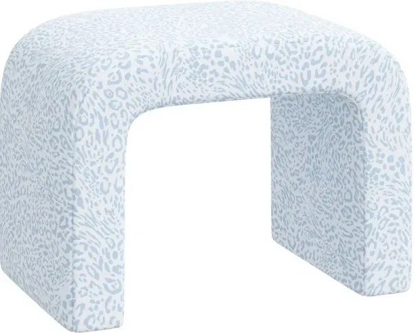 Celia Waterfall Pounce Ottoman
