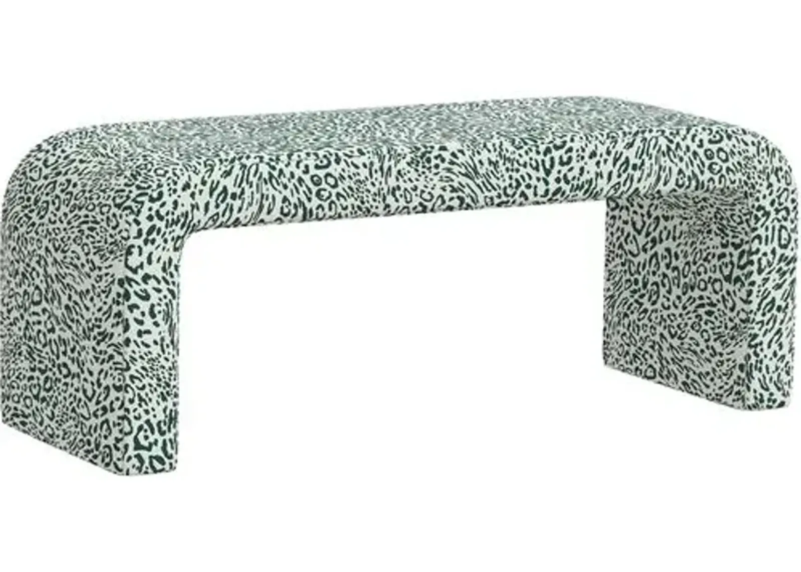 Celia Waterfall Pounce Bench - Green