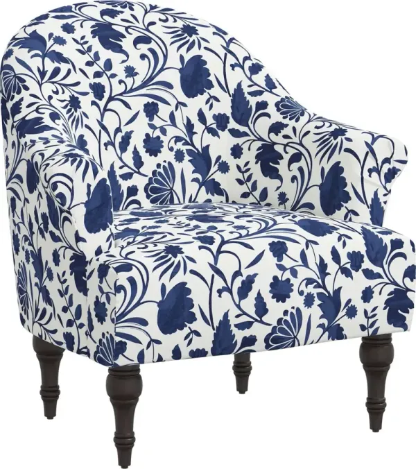 Charlotte Vine Floral Accent Chair