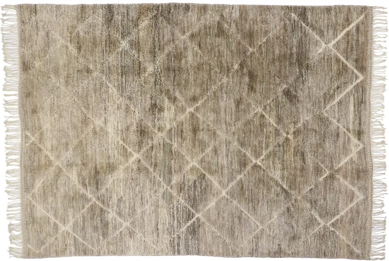 Berber Moroccan Rug, 8'06 x 11'05