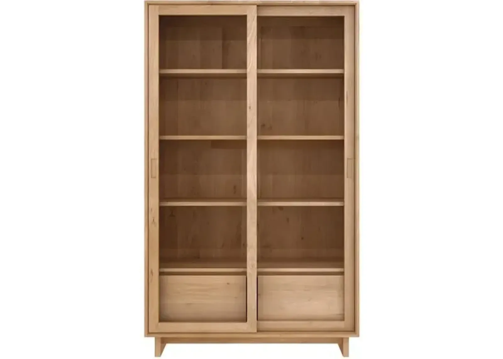 Weave 72" Tall Storage Cupboard - Oak - Ethnicraft - Beige