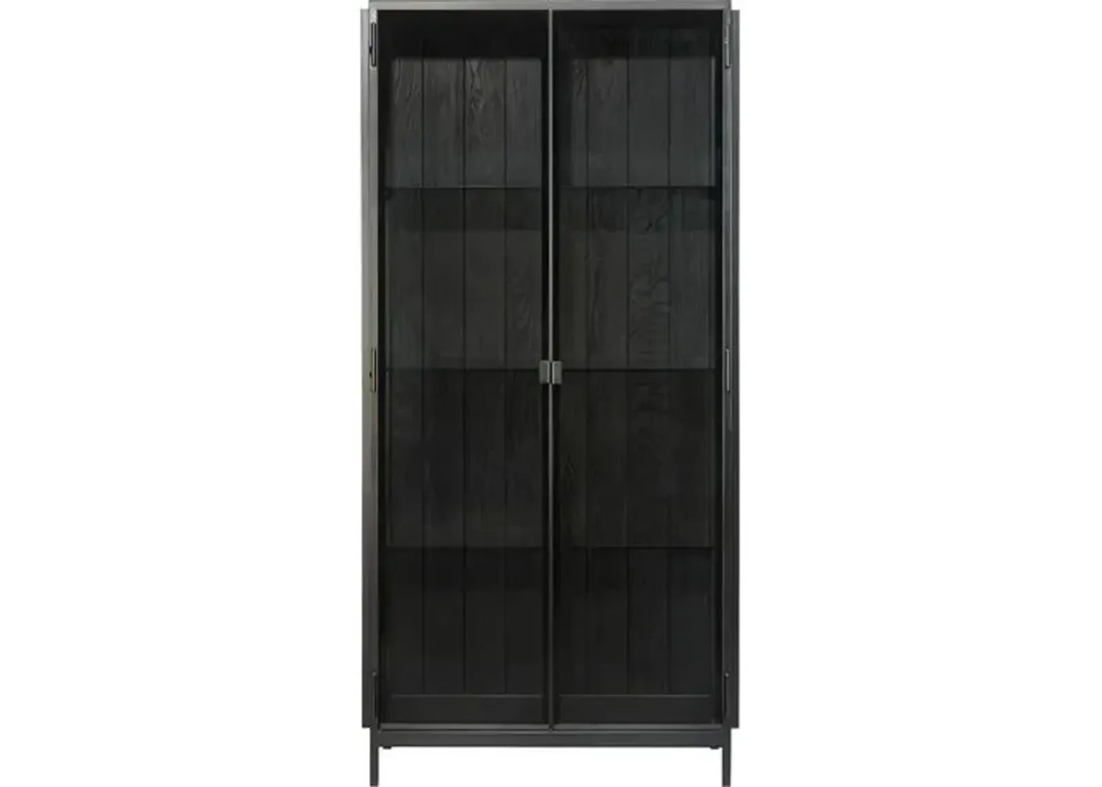 Anders 71" Tall Storage Cupboard - Black - Ethnicraft - Handcrafted