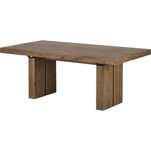 Double Extendable Dining Table - Teak - Ethnicraft