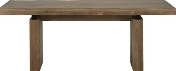 Double Extendable Dining Table, Teak