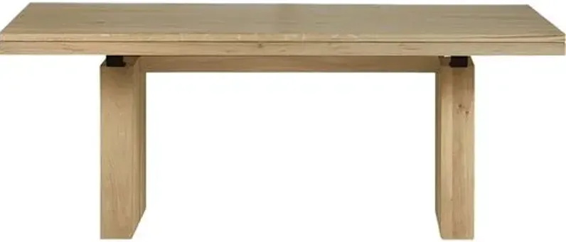 Double Extendable Dining Table - Oak - Ethnicraft