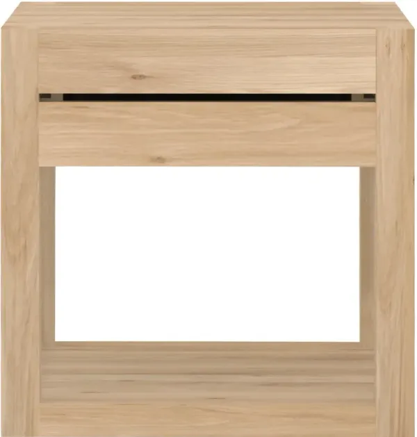 Azur Bedside Table, Oak