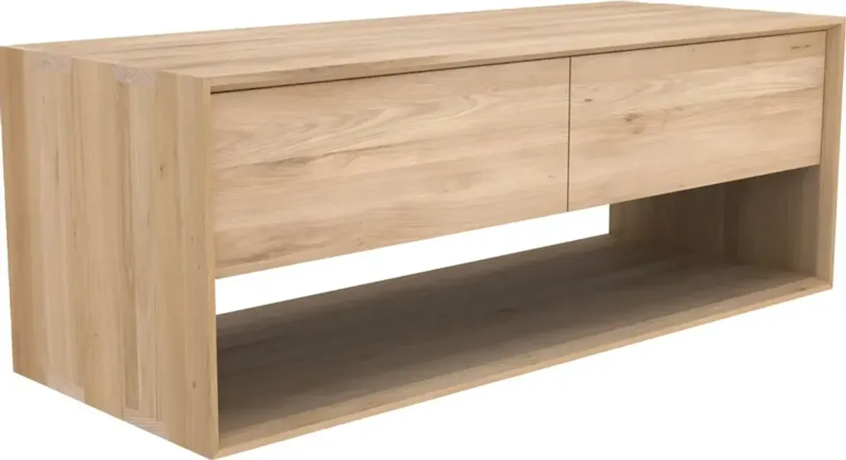 Nordic TV Cupboard, Oak